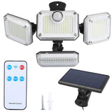 Solar Powered Wall Lights Outdoor Motion Sensor Lamps Solar Outdoor Lights - Tophatter Daily Deals