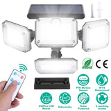 Solar Powered Wall Lights Outdoor Motion Sensor Lamps Outdoor Lighting - Tophatter Daily Deals