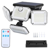 Solar Powered Wall Lights Outdoor Motion Sensor Lamps Integrate Solar Outdoor Lights - Tophatter Daily Deals