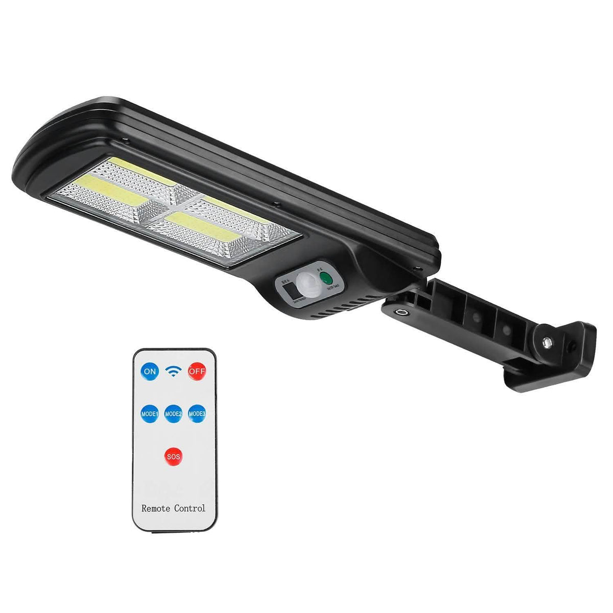 Solar Powered Wall Outdoor Lights 300W Outdoor Lighting - Tophatter Daily Deals