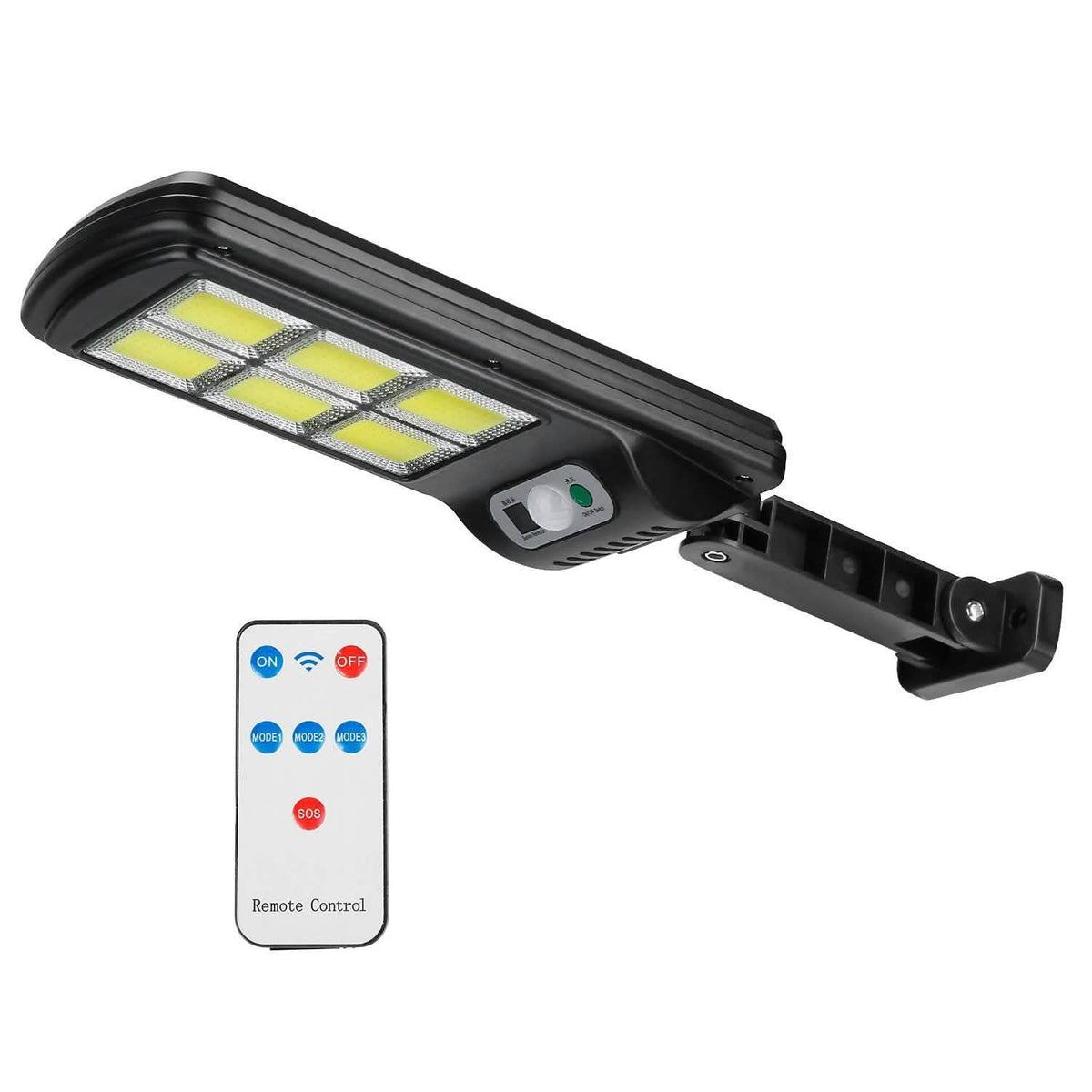Solar Powered Wall Outdoor Lights 450W Outdoor Lighting - Tophatter Daily Deals