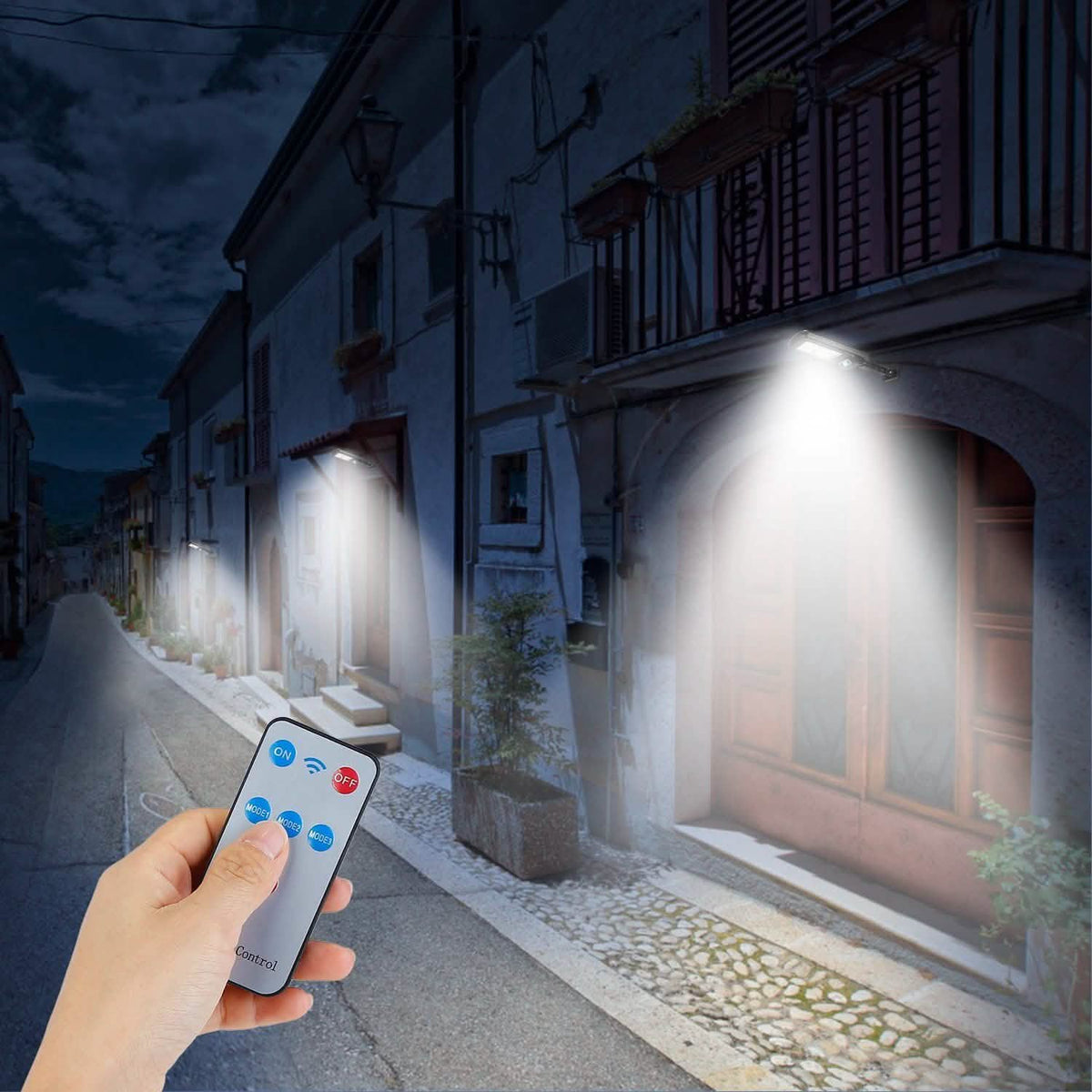 Solar Powered Wall Outdoor Lights Solar Outdoor Lights - Tophatter Daily Deals