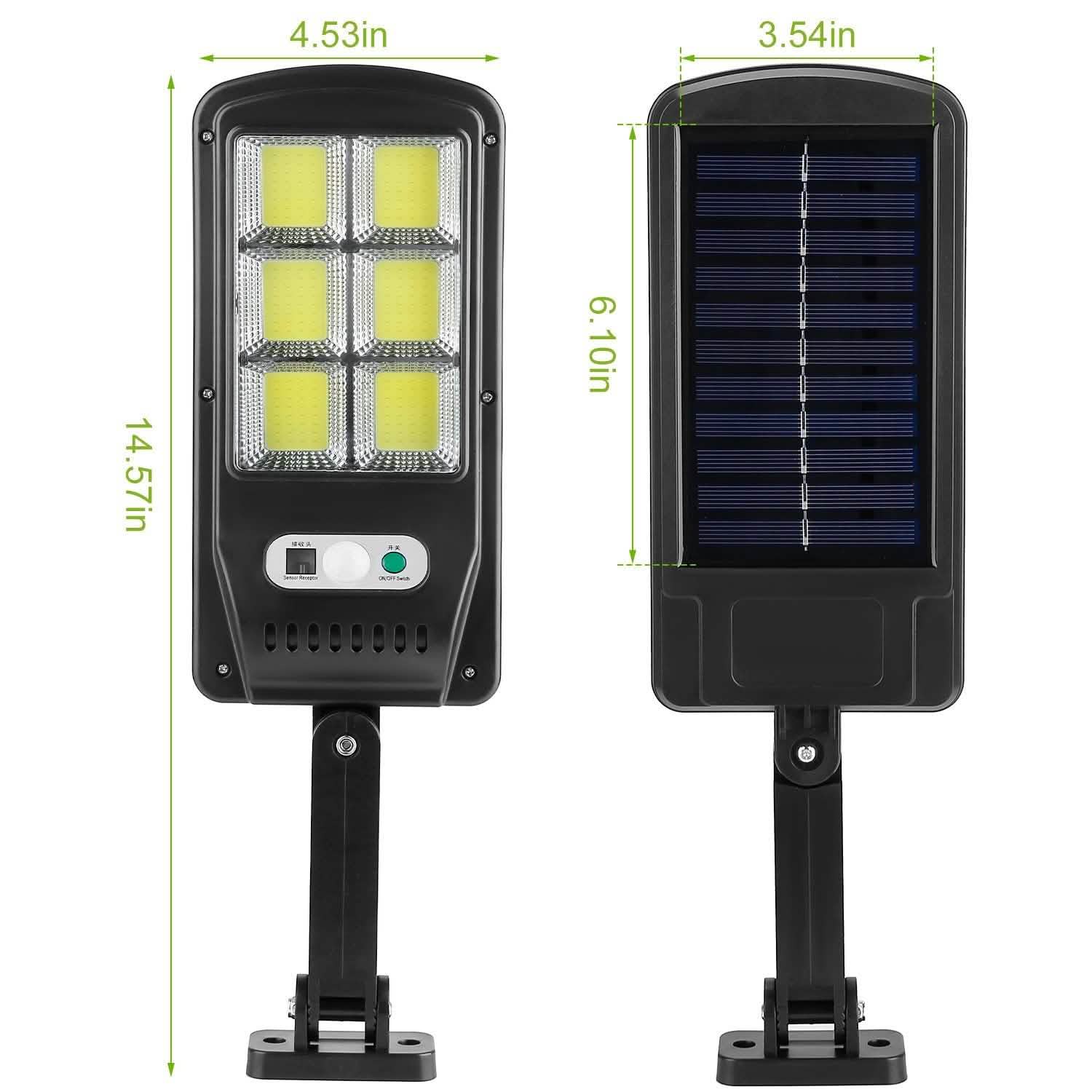 Solar Powered Wall Outdoor Lights Outdoor Lighting - Tophatter Daily Deals