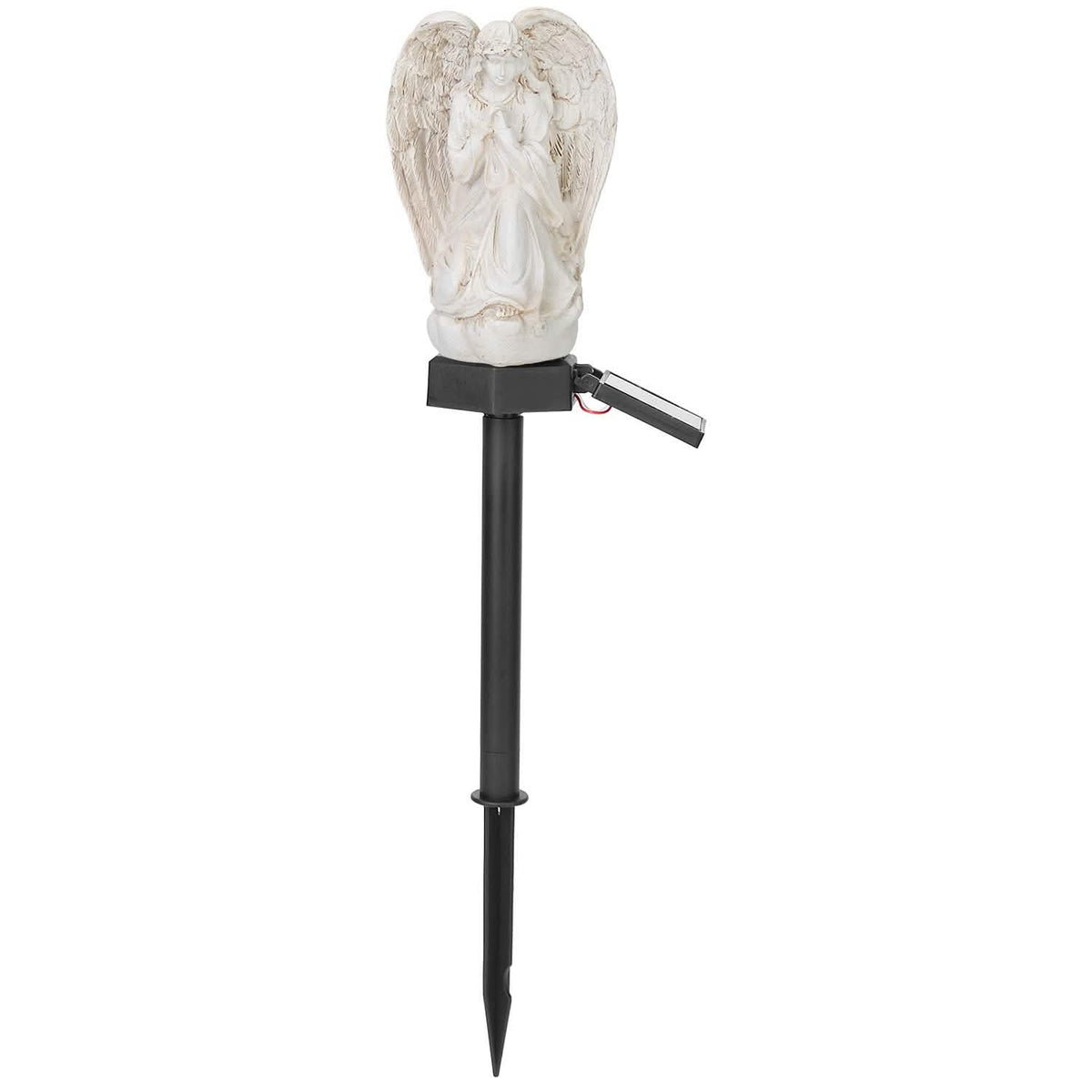 Solar Praying Angle Statue Garden Light Outdoor Lighting - Tophatter Daily Deals
