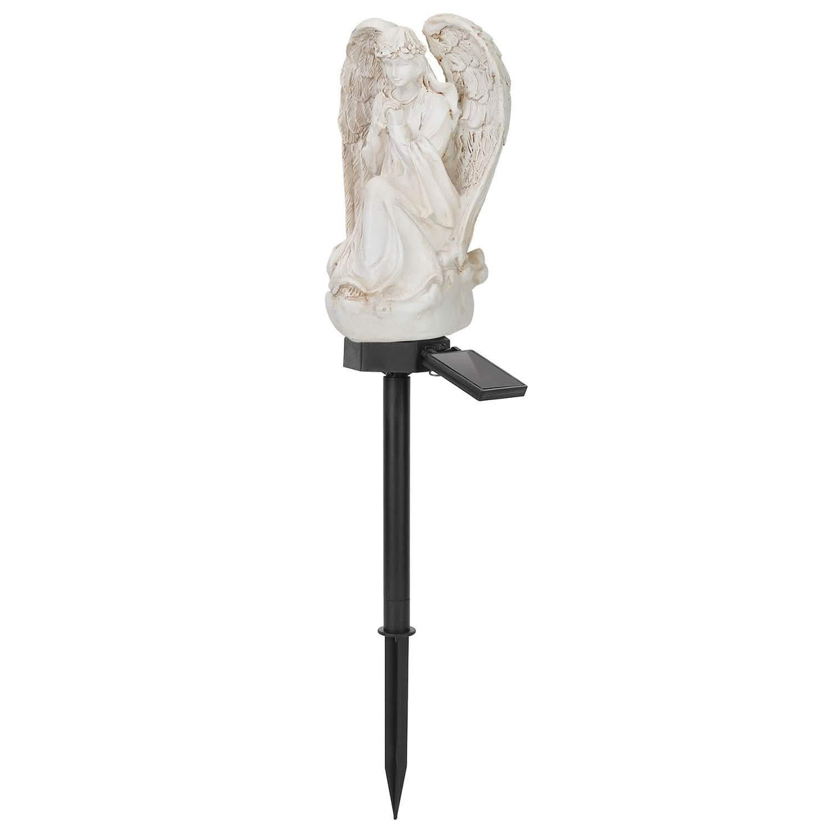 Solar Praying Angle Statue Garden Light Outdoor Lighting - Tophatter Daily Deals