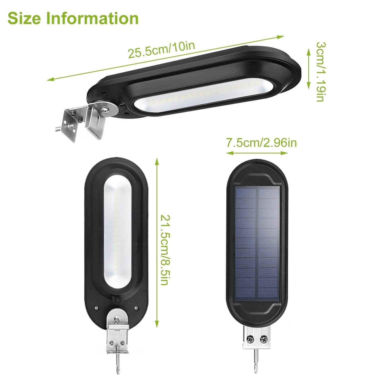 Solar Wall Light Outdoor 18 LED's Dusk to Dawn Fence Lamp Outdoor Lighting - Tophatter Daily Deals