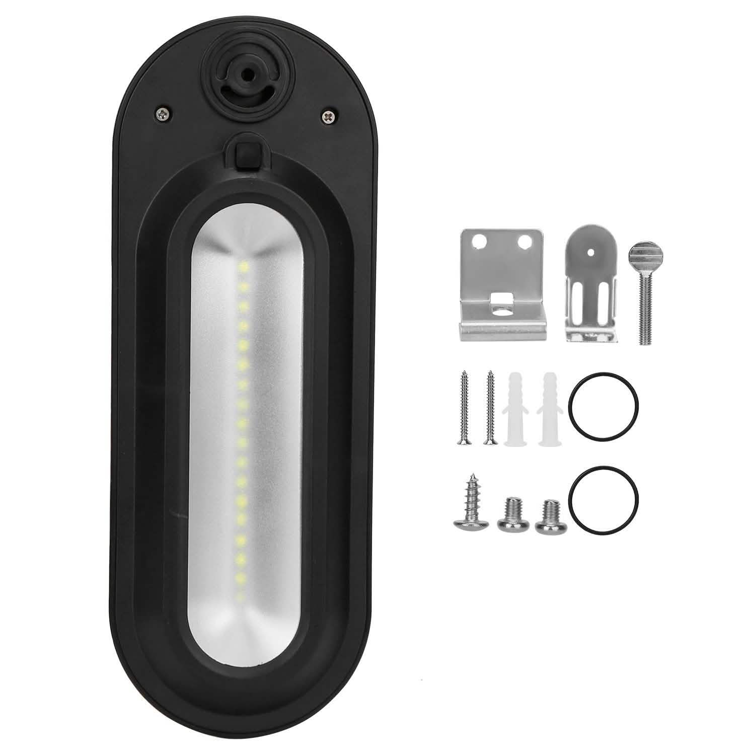 Solar Wall Light Outdoor 18 LED's Dusk to Dawn Fence Lamp Outdoor Lighting - Tophatter Daily Deals