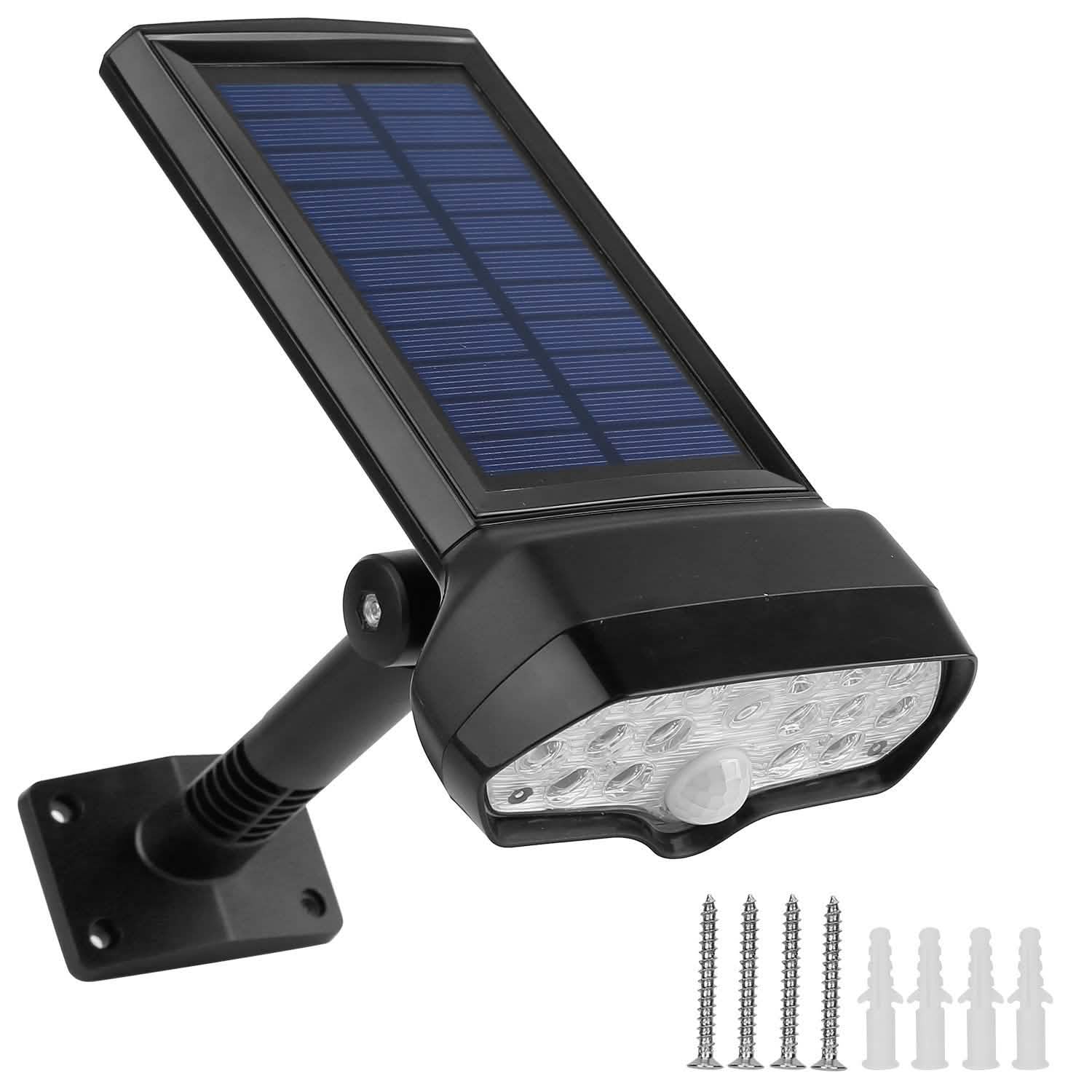 Solar Wall Light Outdoor Motion Sensor Light Outdoor Lighting - Tophatter Daily Deals