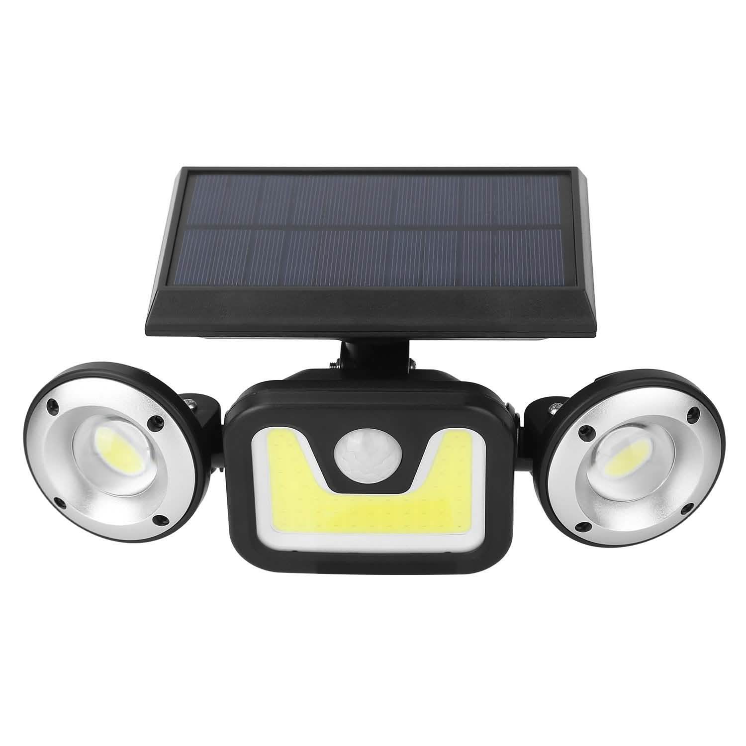 Solar Wall Light Outdoor PIR Motion Sensor LED Outdoor Lighting - Tophatter Daily Deals
