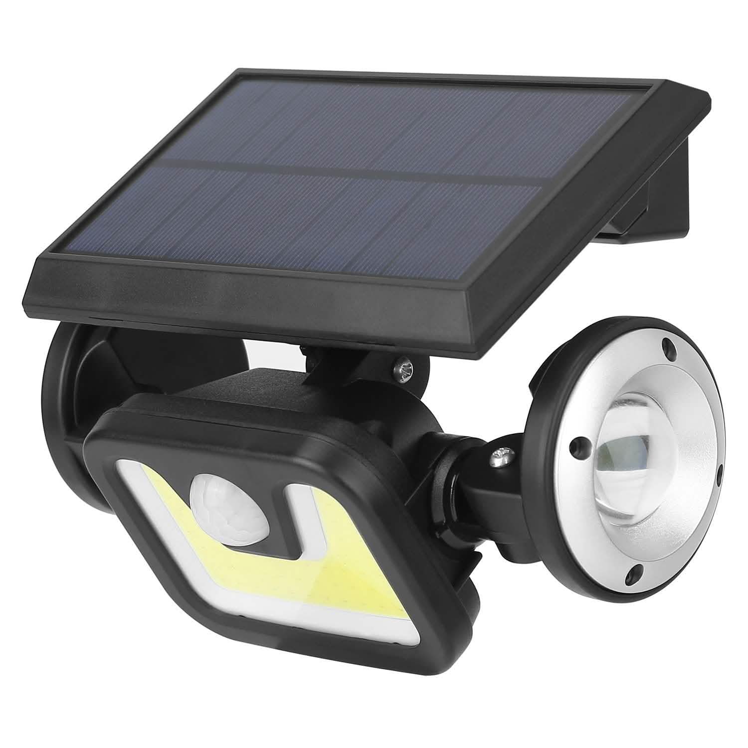 Solar Wall Light Outdoor PIR Motion Sensor LED Outdoor Lighting - Tophatter Daily Deals