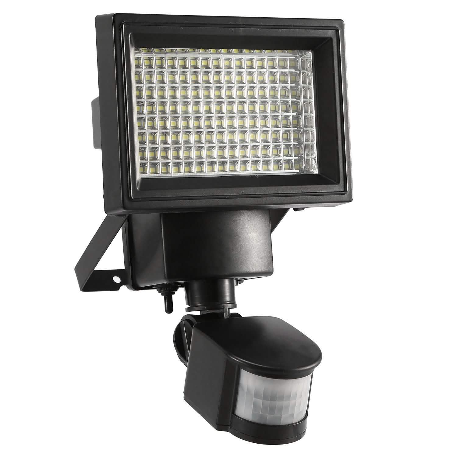 Solar Wall Lights 120 LEDs Outdoor Lighting - Tophatter Daily Deals