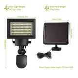 Solar Wall Lights 120 LEDs Outdoor Lighting - Tophatter Daily Deals