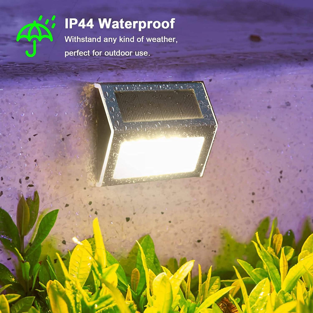 Solar Waterproof Outdoor Lights Solar Outdoor Lights - Tophatter Daily Deals