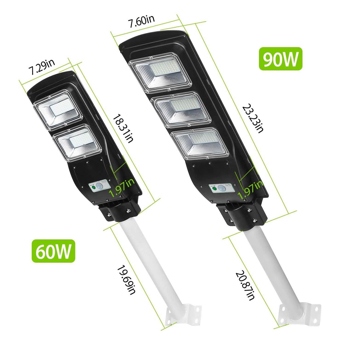 Solar Wireless IP65 Waterproof Street Path Light Outdoor Lighting - Tophatter Daily Deals