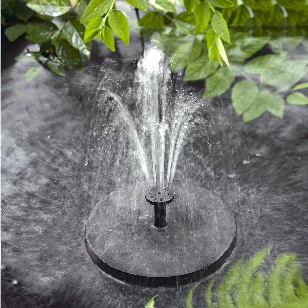 Solatec Solar Fountain Garden & Patio - Tophatter Daily Deals