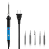 Soldering Iron 110V/60W Adjustable Temperature Home Improvement - Tophatter Daily Deals