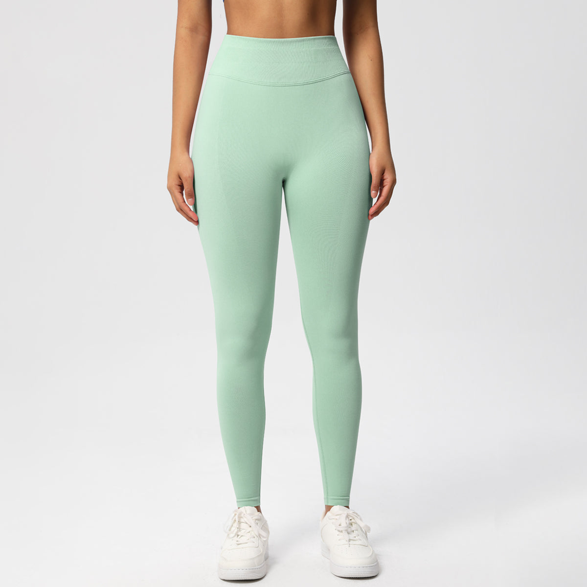 Women Solid High Waist Sports Leggings Leggings - Tophatter Daily Deals