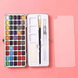 Solid Watercolor Pigment Set 50 Colors School, Office & Art Supplies - Tophatter Daily Deals