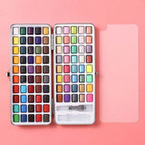 Solid Watercolor Pigment Set 90 Colors School, Office & Art Supplies - Tophatter Daily Deals