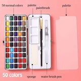 Solid Watercolor Pigment Set School, Office & Art Supplies - Tophatter Daily Deals