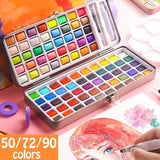 Solid Watercolor Pigment Set School, Office & Art Supplies - Tophatter Daily Deals