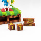 Sonic - Officially Licensed 3D Perpetual Calendar Collectible Merchandise - Tophatter Daily Deals