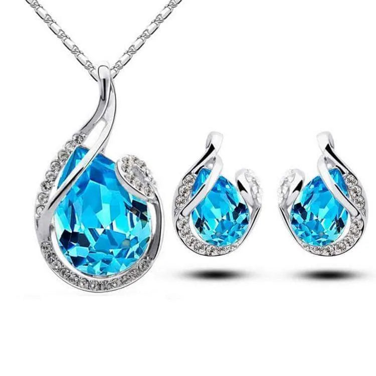 Sophisticated Jewelry Set Necklaces - Tophatter Daily Deals