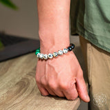 Soul Reset: Dalmatian Jasper Bracelet of Healing Bracelets - Tophatter Daily Deals