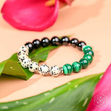 Soul Reset: Dalmatian Jasper Bracelet of Healing Bracelets - Tophatter Daily Deals
