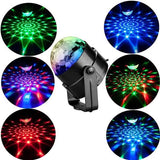 Sound Activated Rotating Disco Ball Party Lights Strobe Light Indoor Lighting - Tophatter Daily Deals