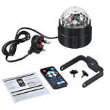 Sound Activated Rotating Disco Ball Party Lights Strobe Light Indoor Lighting - Tophatter Daily Deals