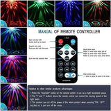 Sound Activated Rotating Disco Ball Party Lights Strobe Light Indoor Lighting - Tophatter Daily Deals