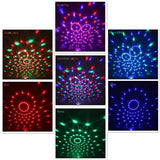 Sound Activated Rotating Disco Ball Party Lights Strobe Light Indoor Lighting - Tophatter Daily Deals