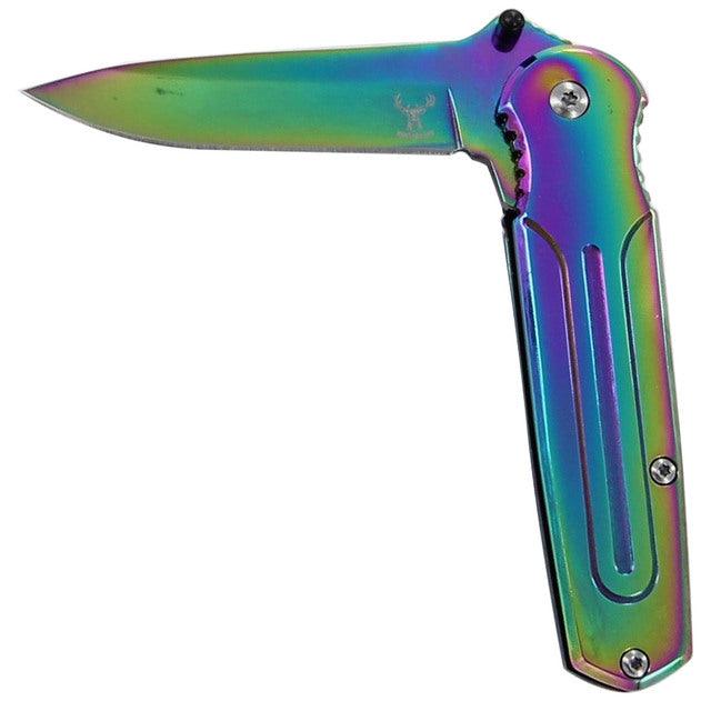 Urban Pioneer Hunt For Life Spring Assist Knife Knives - Tophatter Daily Deals