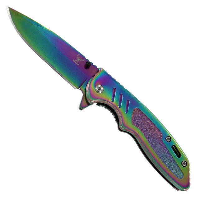 Hunt For Life Good Intentions Spring Assist Knife Knives - Tophatter Daily Deals