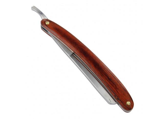 The Duke Grooming Wood Straight Razor knives - Tophatter Daily Deals