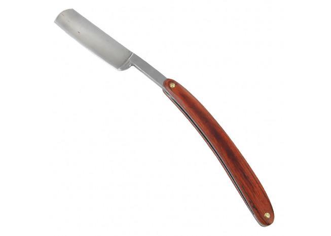 The Duke Grooming Wood Straight Razor knives - Tophatter Daily Deals