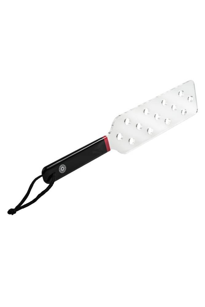 Sportsheets - Saffron Acrylic Spanker - Paddle - Black/Clear BDSM - Tophatter Daily Deals