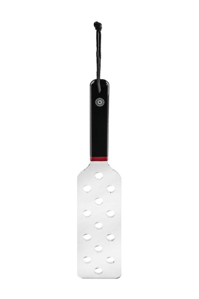 Sportsheets - Saffron Acrylic Spanker - Paddle - Black/Clear BDSM - Tophatter Daily Deals