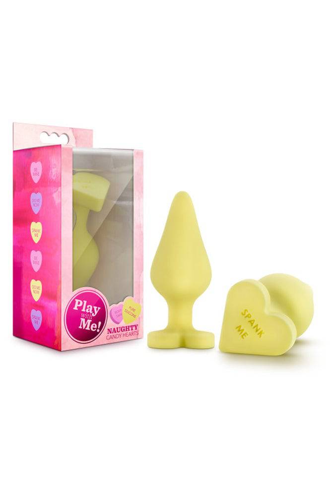 Blush Novelties - Play with Me - Naughty Candy Heart Butt Plug - Assorted Colors Sex Toy - Tophatter Daily Deals