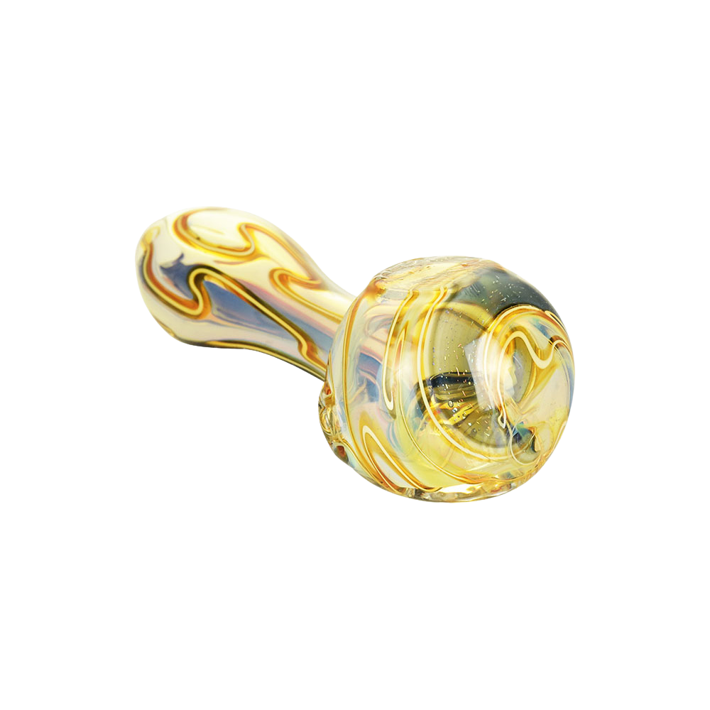 Sparkle Lane Dichro Fumed Spoon Pipe Spoon Pipes - Tophatter Daily Deals