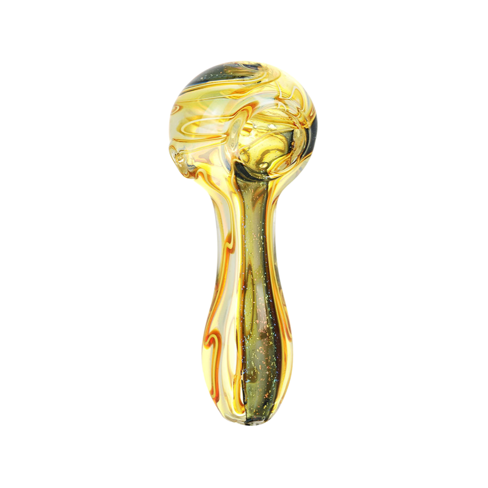 Sparkle Lane Dichro Fumed Spoon Pipe Spoon Pipes - Tophatter Daily Deals