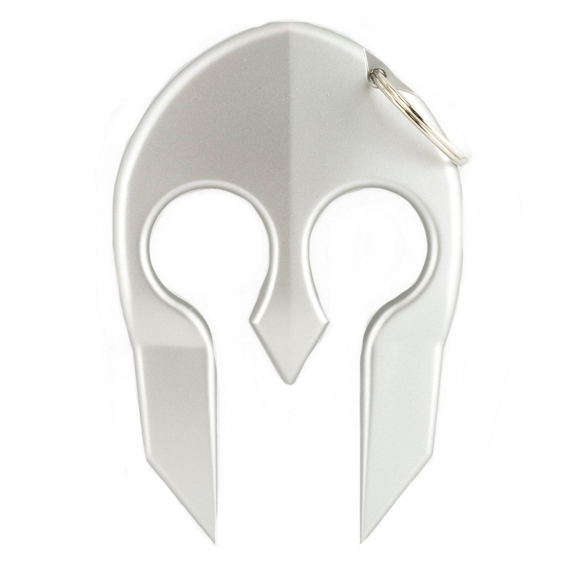 Spartan Self-Defense Key Chain Black - Gold - Silver Silver - Tophatter Daily Deals