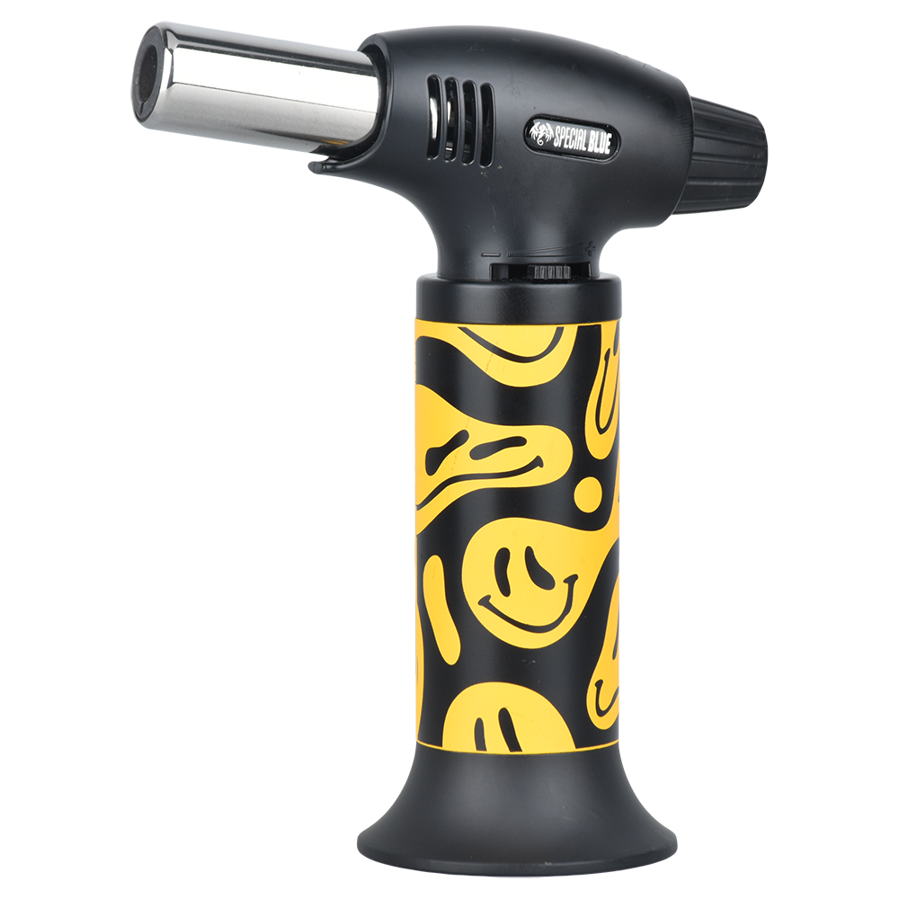 Special Blue Inferno Pro Torch Lighter Special Smiley Torches - Tophatter Daily Deals
