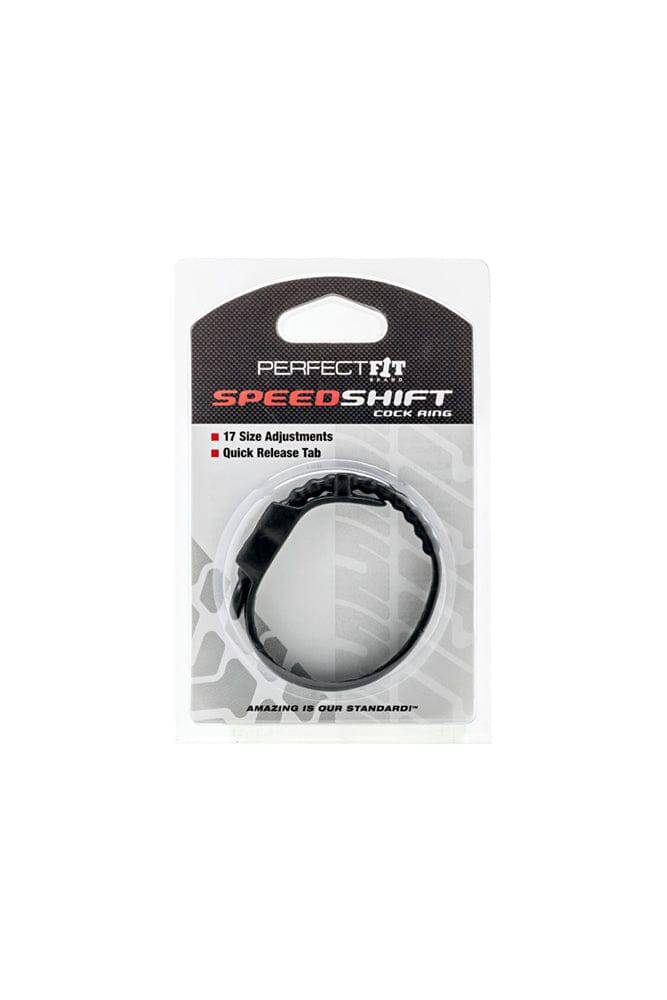 Perfect Fit - Speed Shift Adjustable Cock Ring - Black Sex Toy - Tophatter Daily Deals