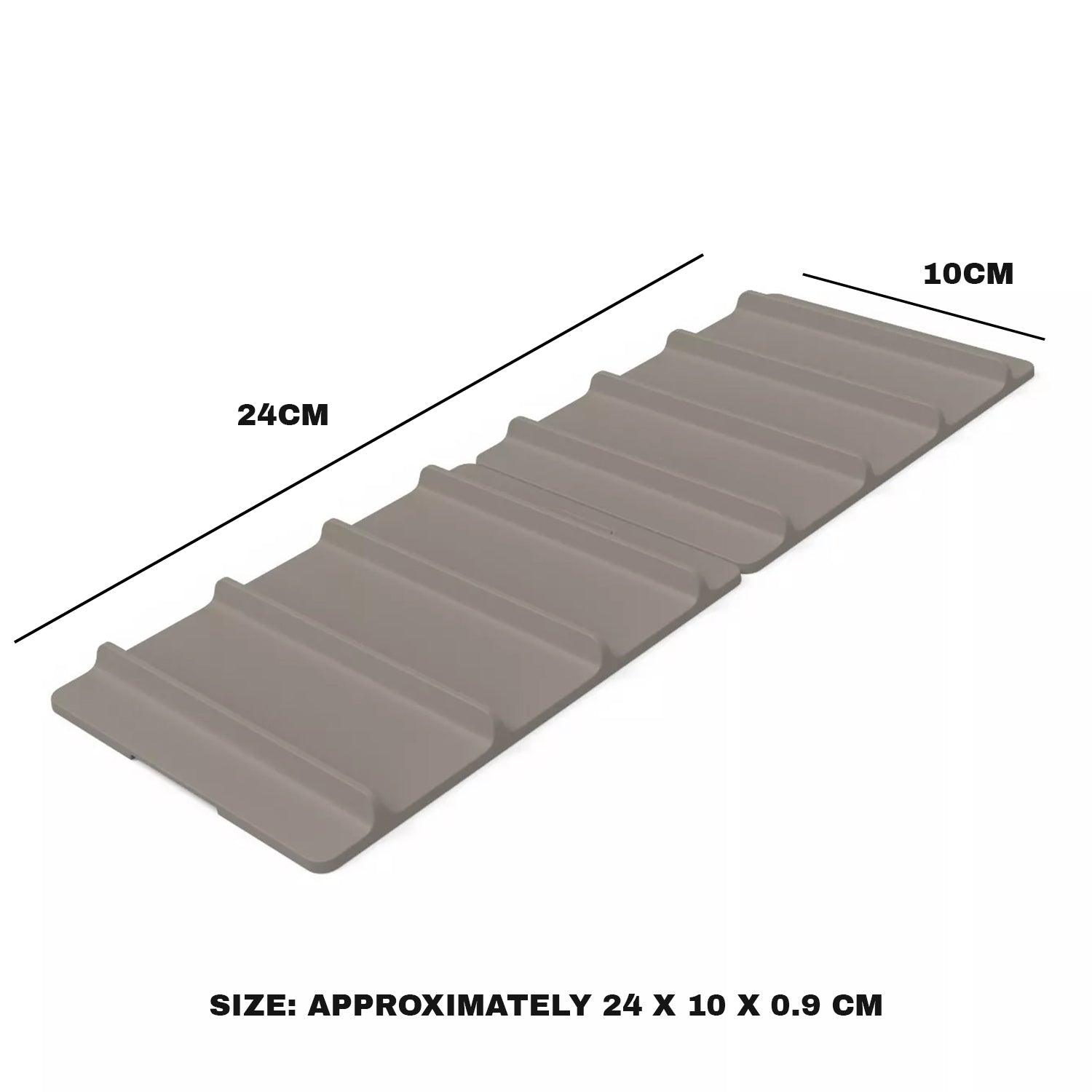 Bottle Stacking Mat - Fridge Organiser Wine Beer Stacking Mat Bottle Rack Kitchen Tidy Space Saver Can Home - Tophatter Daily Deals