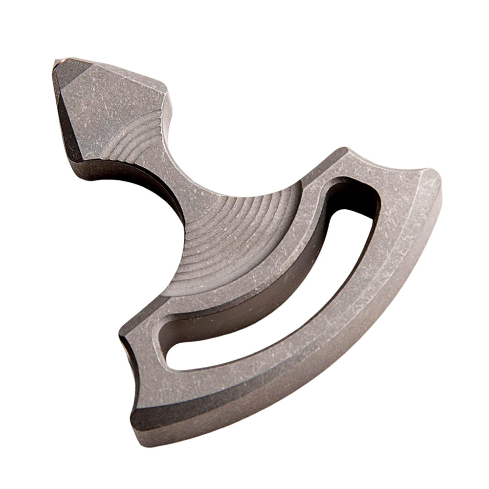 2024 New Titanium Alloy Spiked Brass Knuckles Stone Wash Brass Knuckles - Tophatter Daily Deals