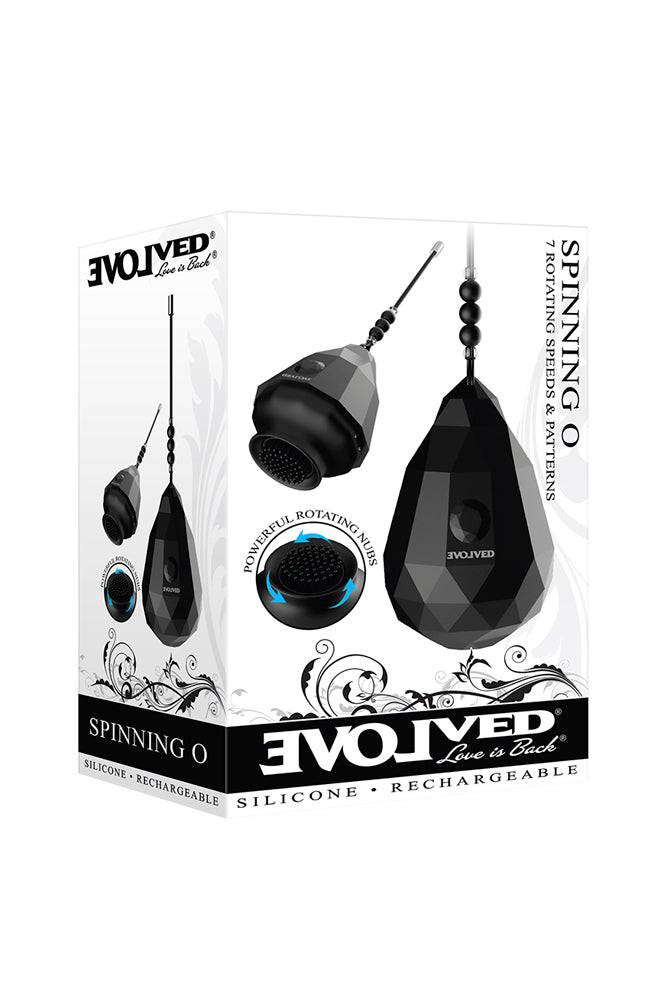 Evolved - Spinning O Egg Vibrator - Black Sex Toy - Tophatter Daily Deals