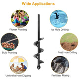 Spiral Drill Bit Gardening Auger Garden & Patio - Tophatter Daily Deals