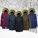 Spire By Galaxy Heavyweight Women's Parka with Hood Women's Outerwear - Tophatter Daily Deals